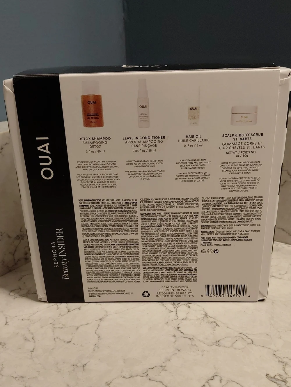 OUAI Go All The Quai 4 PIECE New In Box Gift Set